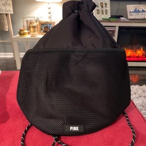 Brand new Pink drawstring backpack
